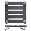 11.4" Gray Square WPC Plant Caddy - Image 3