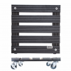 11.4" Gray Square WPC Plant Caddy - Image 4