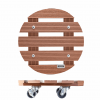 11.4" Terra Cotta Round WPC Plant Caddy - Image 4