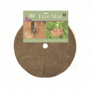 12" Round Coco Tree Mat 3pk