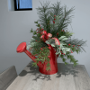 1.2 gal Red Metal Watering Can - Image 2