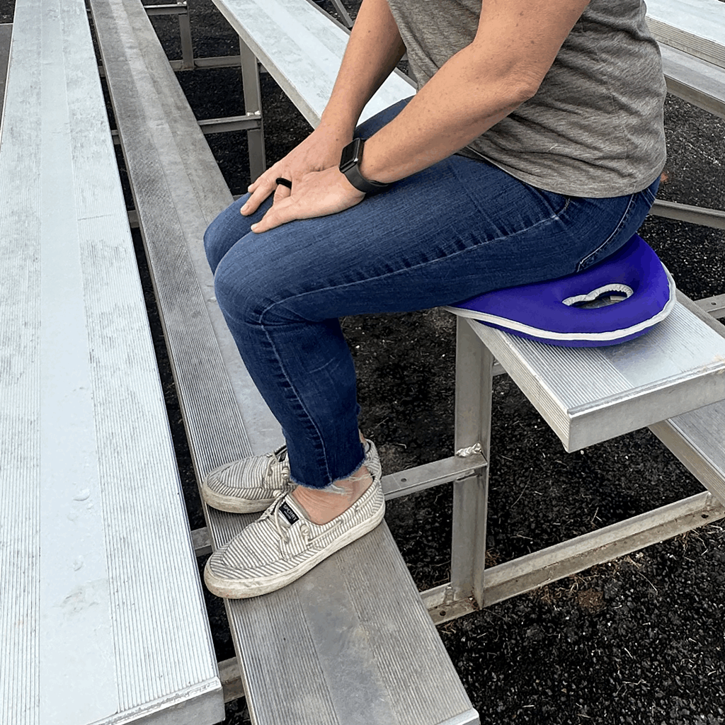 1.2 gal Violet Metal Watering Can/Memory Foam Kneel Cushion - Image 4