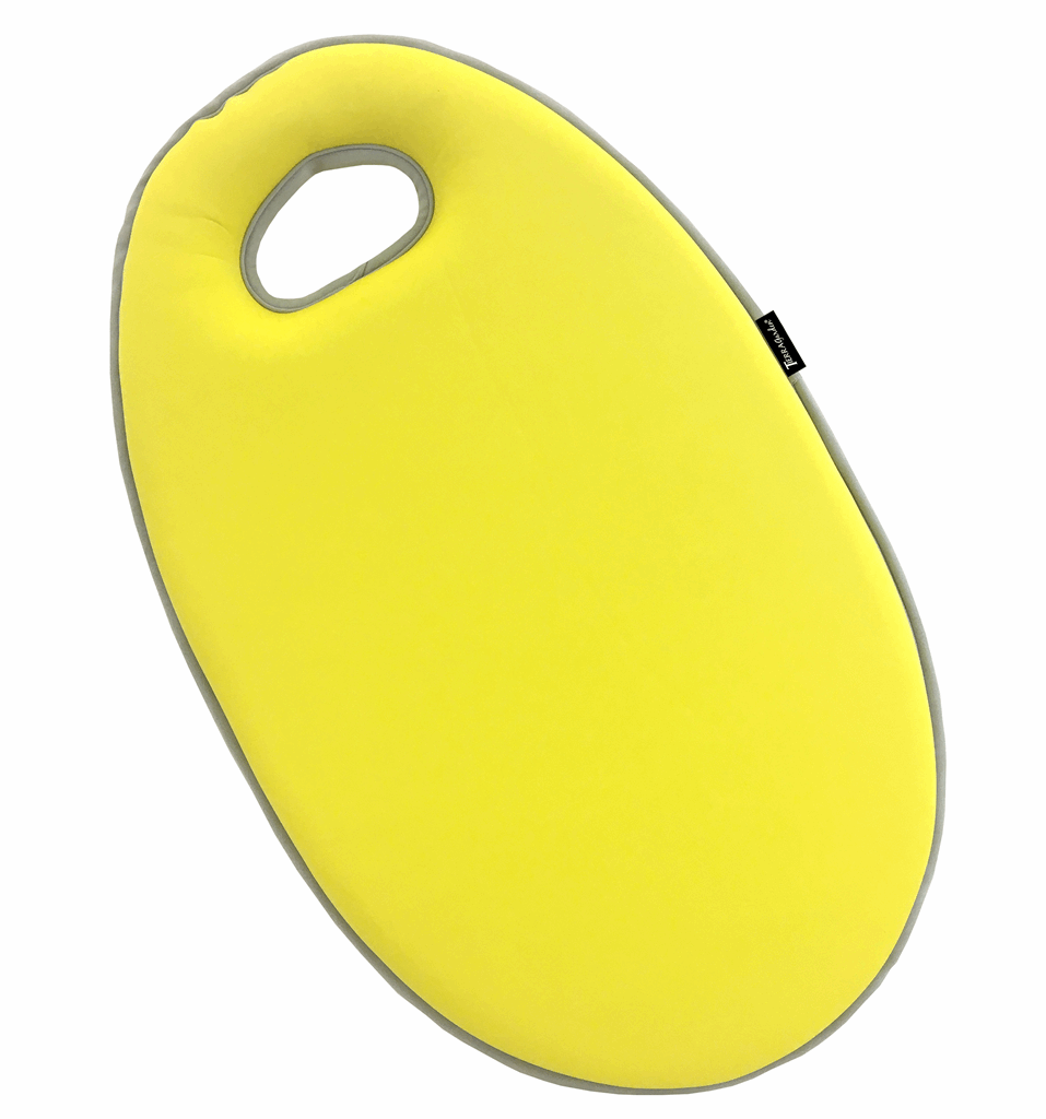 1.2 gal Yellow Metal Watering Can/Memory Foam Kneel Cushion - Image 5