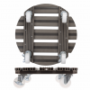 15.1" Taupe Round WPC Plant Caddy - Image 3