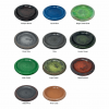 19" dia Azure Fiber Clay Birdbath Bowl - Image 3