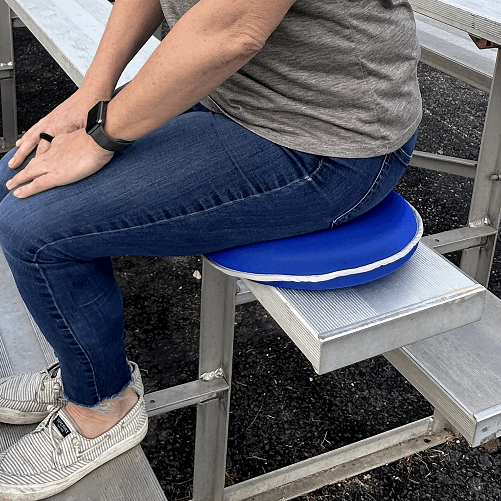 2.1 gal Blue Metal Watering Can/Memory Foam Kneel Cushion - Image 4