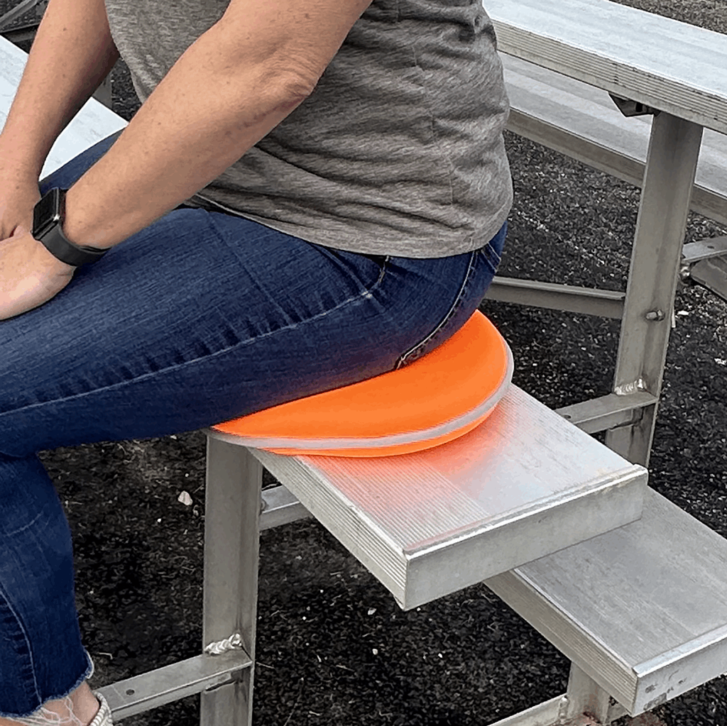 2.1 gal Orange Metal Watering Can/Memory Foam Kneel Cushion - Image 4