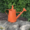2.1 gal Orange Metal Watering Can - Image 2