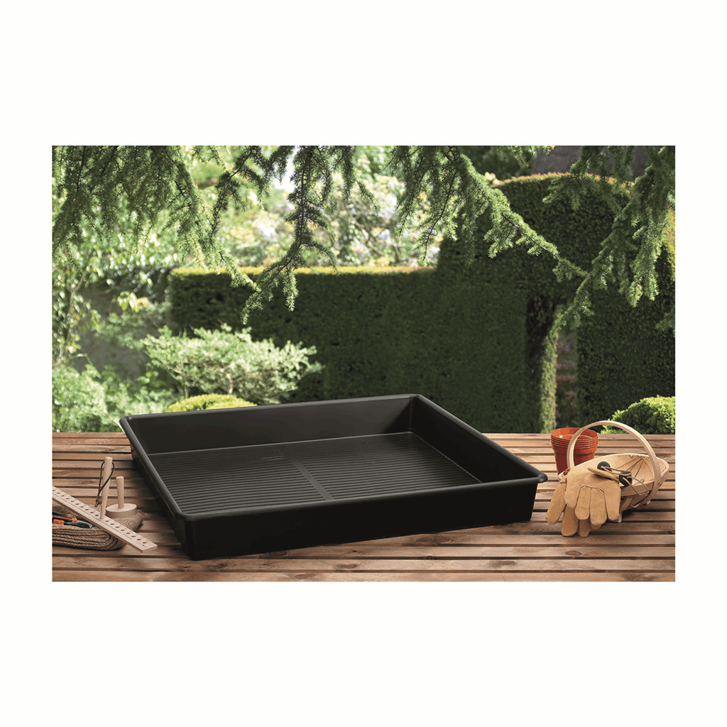 40" Black Square Garden Tray - Image 2