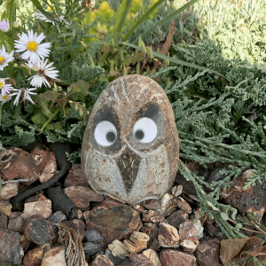 4"H Boulder Angry Bird
