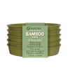 4" Green Bamboo Saucer 5 Pack - Image 2