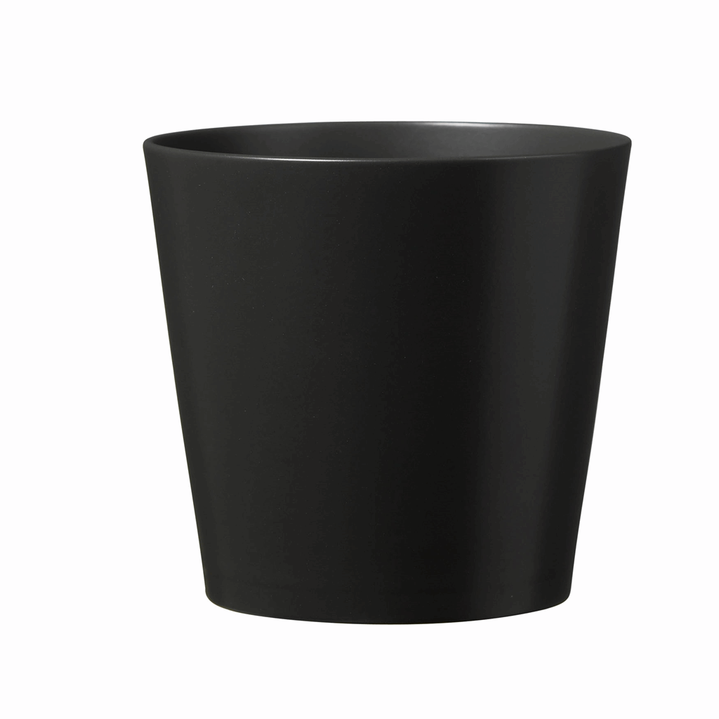 5.1" Anthracite Ceramic Dallas Esprit Pot