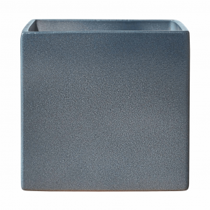 5.1" Deep Blue Ceramic Latina Effect Pot