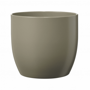 5.1" Light Gray Ceramic Basel Fashion Pot