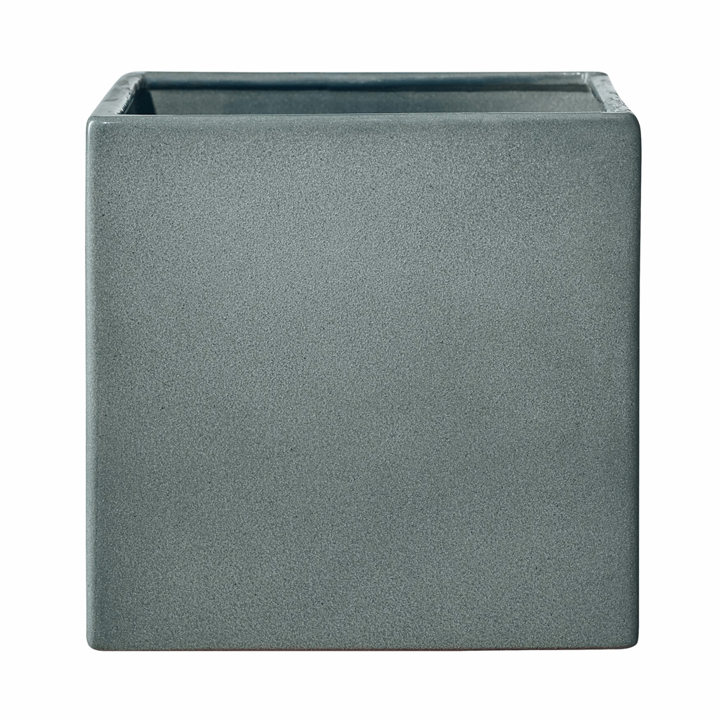 5.1" Olive Green Ceramic Latina Effect Pot