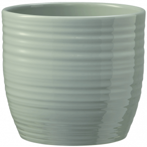 5.1" Shiny Glacier Blue Ceramic Bergamo Pure Pot