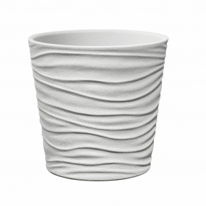 5.5" White Ceramic Sonora Pot