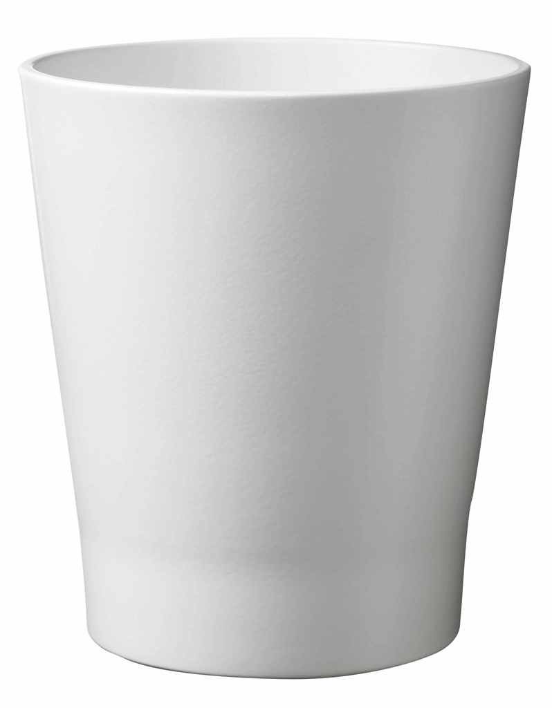 5.9" Matte White Ceramic Merina Pretty Pot