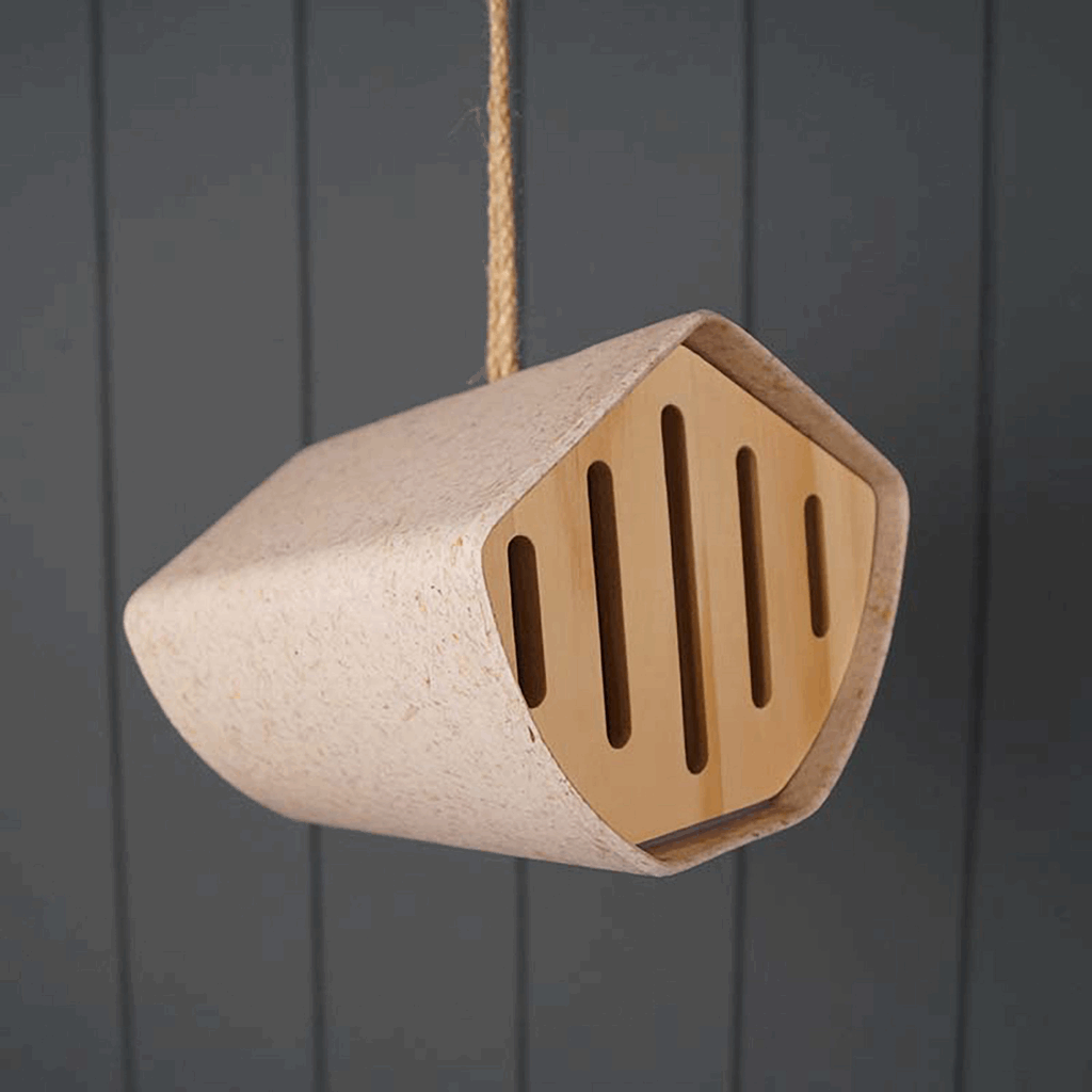 6.3" Butterfly House - Chaff and Bamboo - Image 2