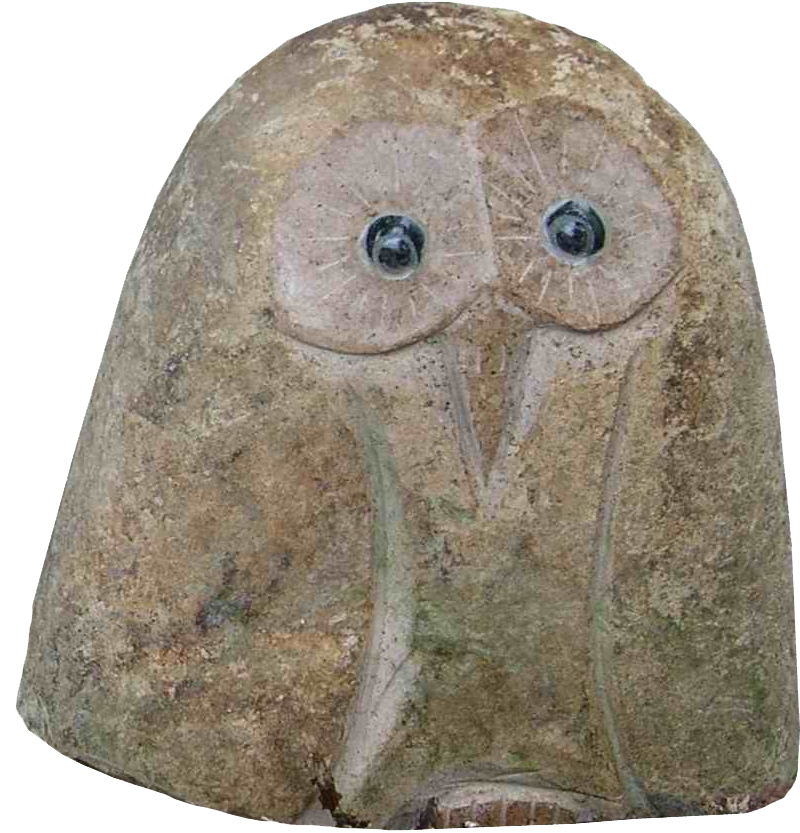 6" Boulder Owl - Image 2