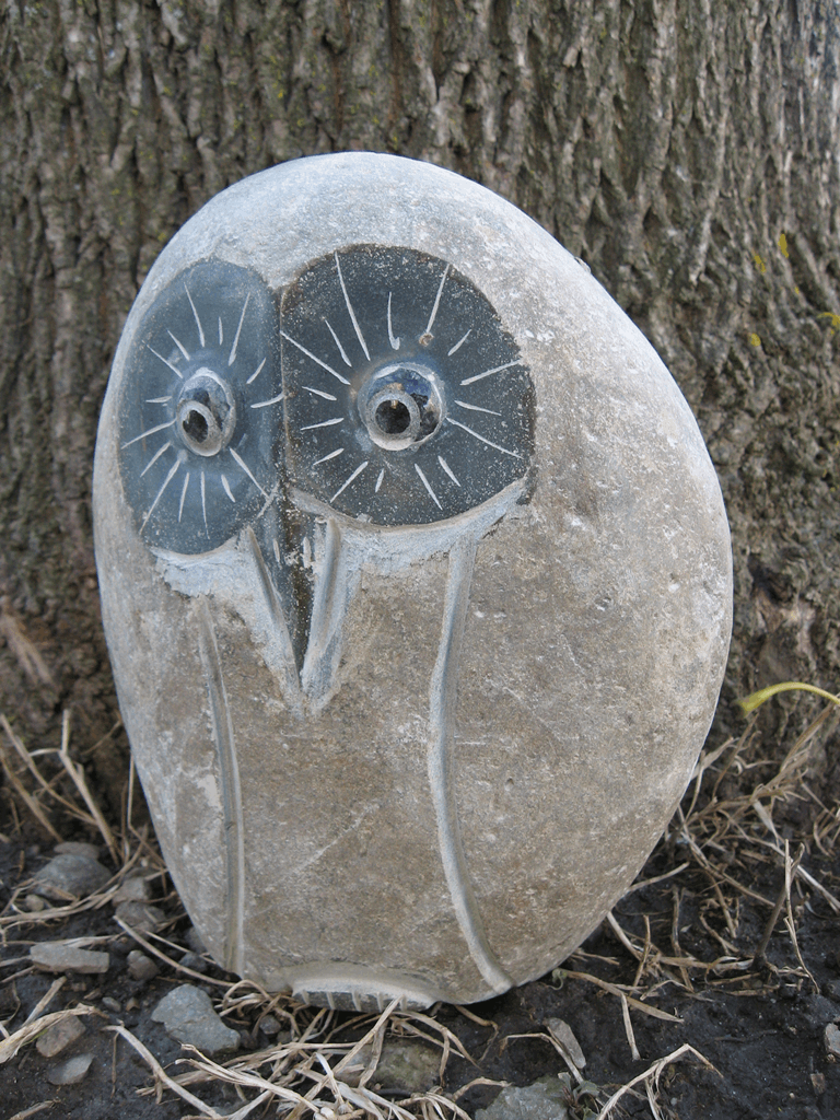 6" Boulder Owl - Image 3