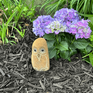 6" Boulder Owl
