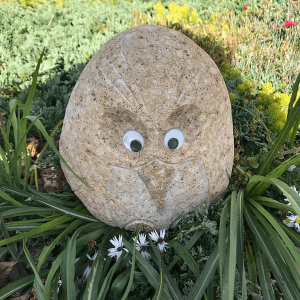 8"H Boulder Angry Bird