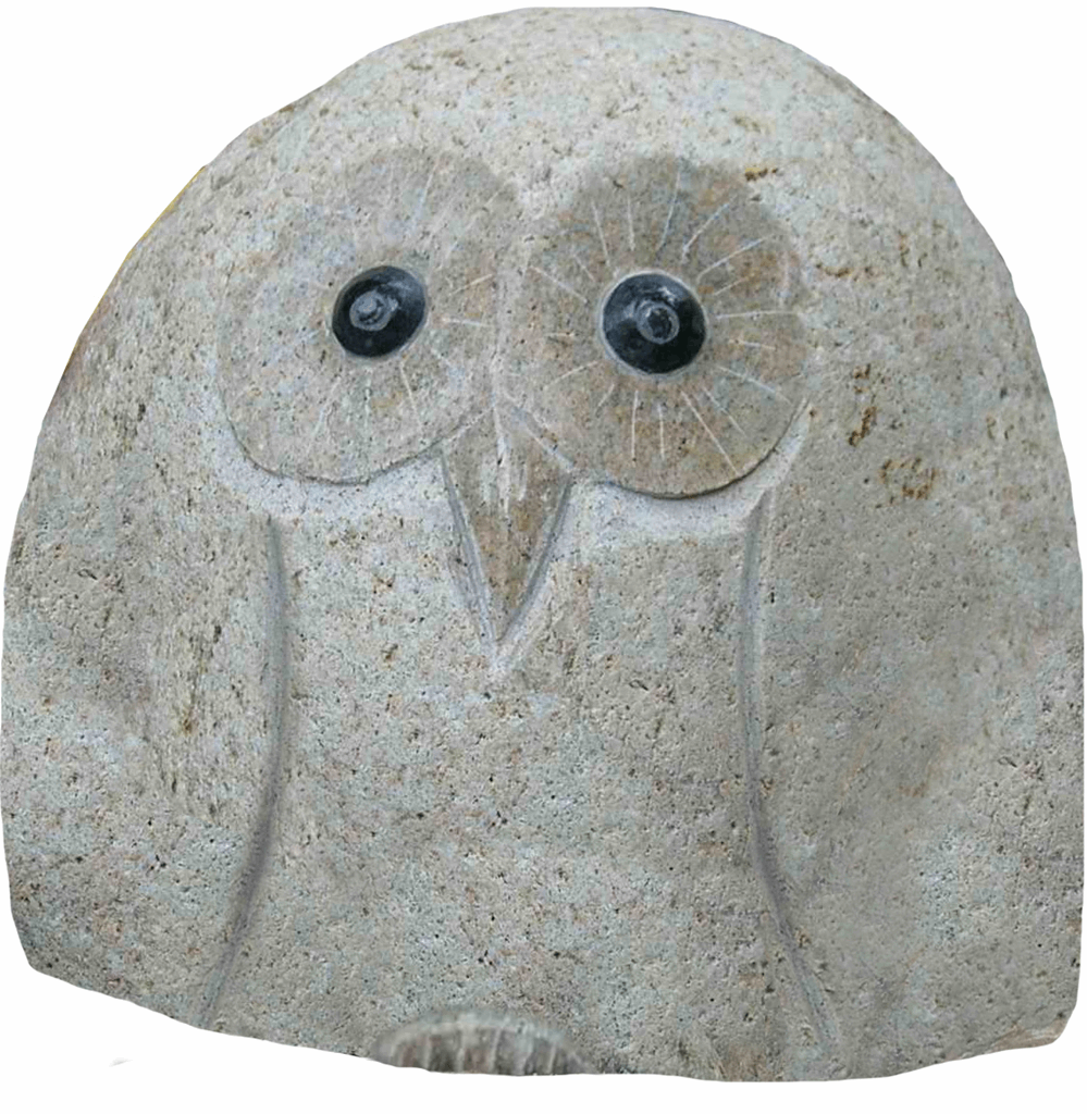 8" Boulder Owl - Image 2
