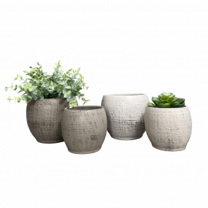 Alberta 4-Piece Indoor Ceramic Pottery Set