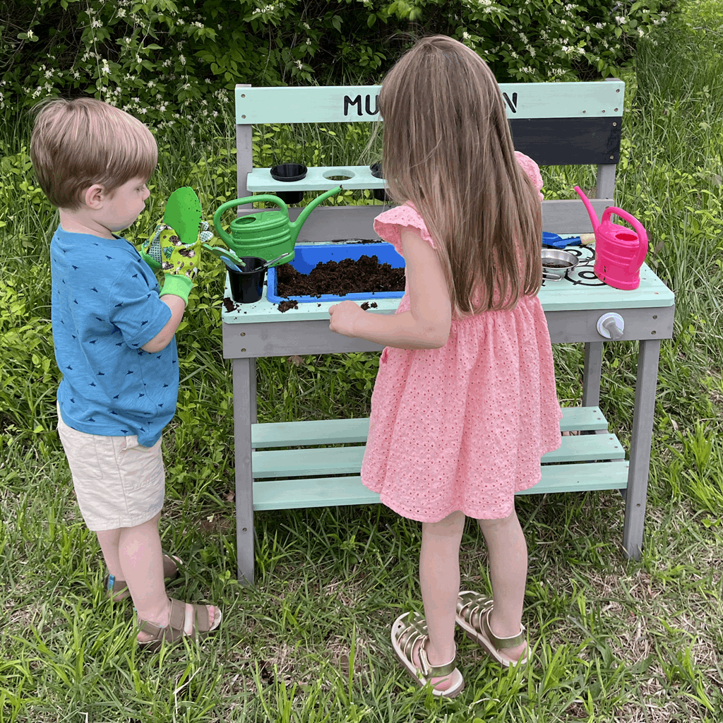 Childrens Mud Kitchen Bench - Image 10