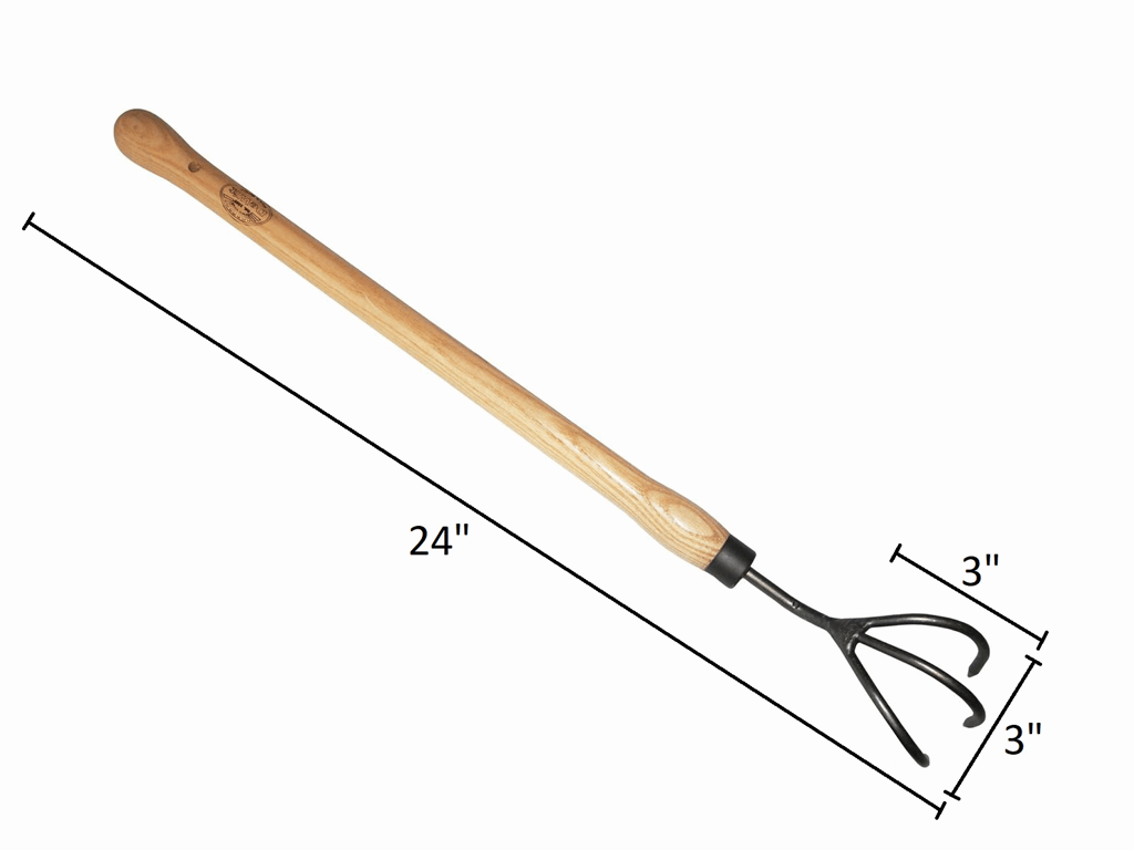 DeWit Cultivator - 3 Tine Drop Grip - Image 3