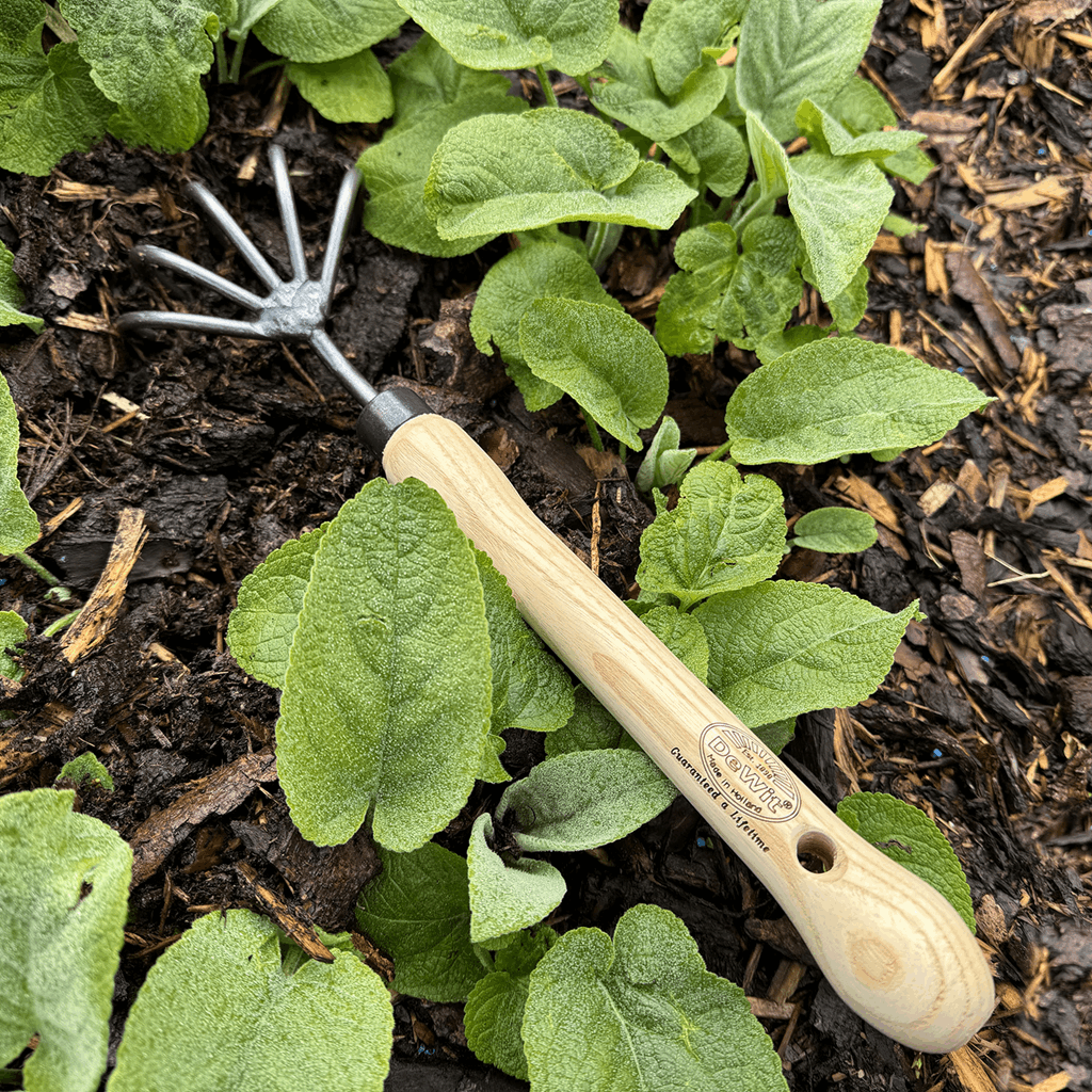 DeWit Cultivator - 5-Tine with 10" Handgrip - Image 2