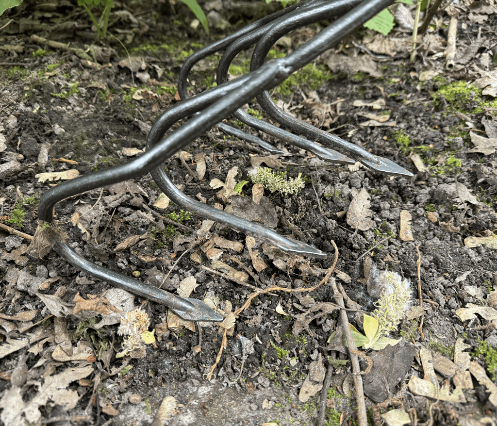 DeWit Cultivator - Flat 5-Tine Long Handle - Image 2