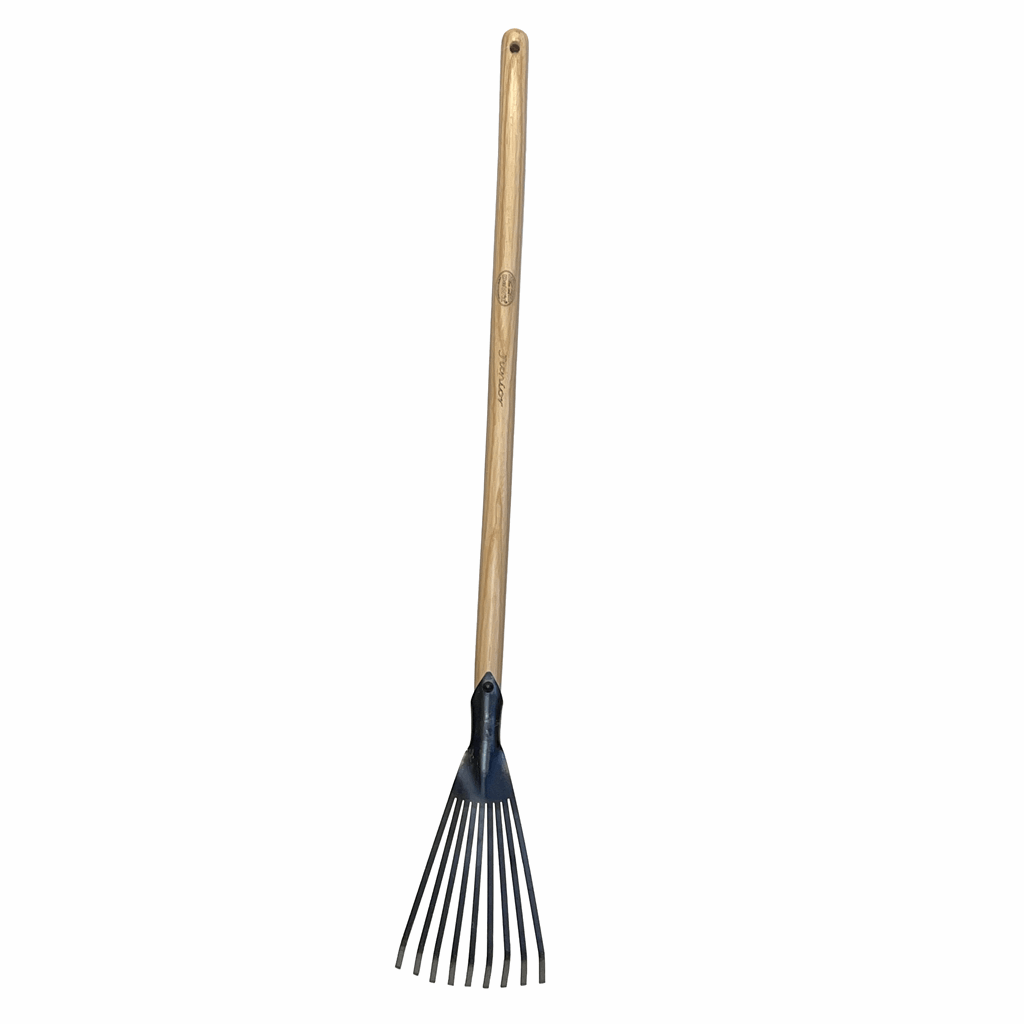 DeWit Junior Rake - Leaf Long Handle - Image 2