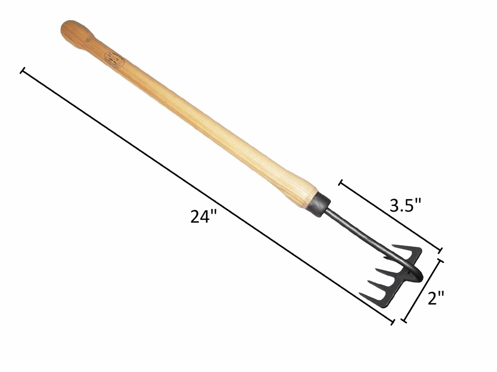 DeWit Rake - 5 Tine Drop Grip - Image 2