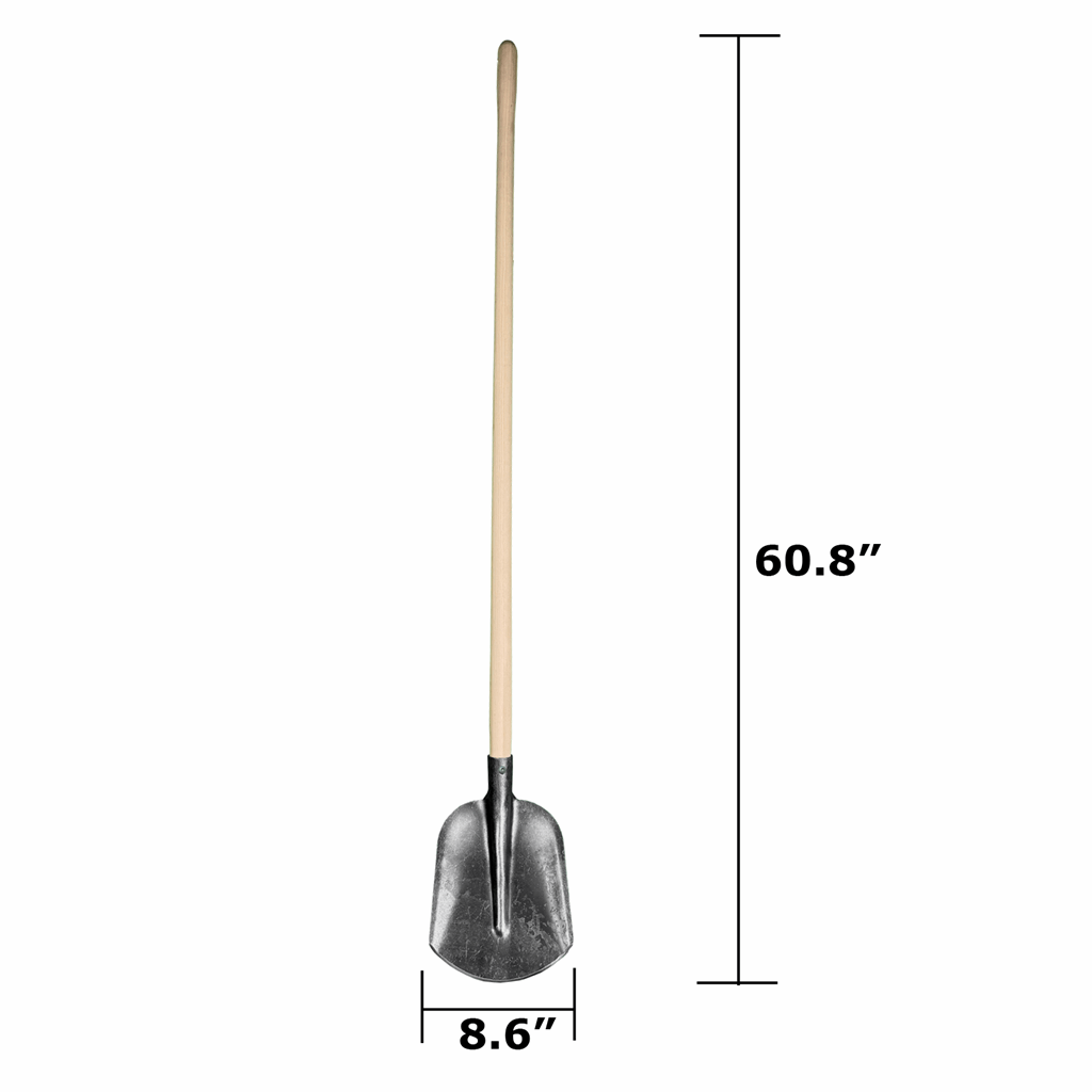 DeWit Shovel - Medium Straight Handle - Image 2