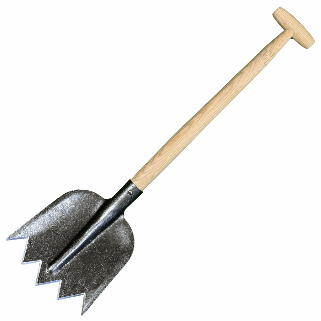 DeWit Shovel - Serrated T-Handle