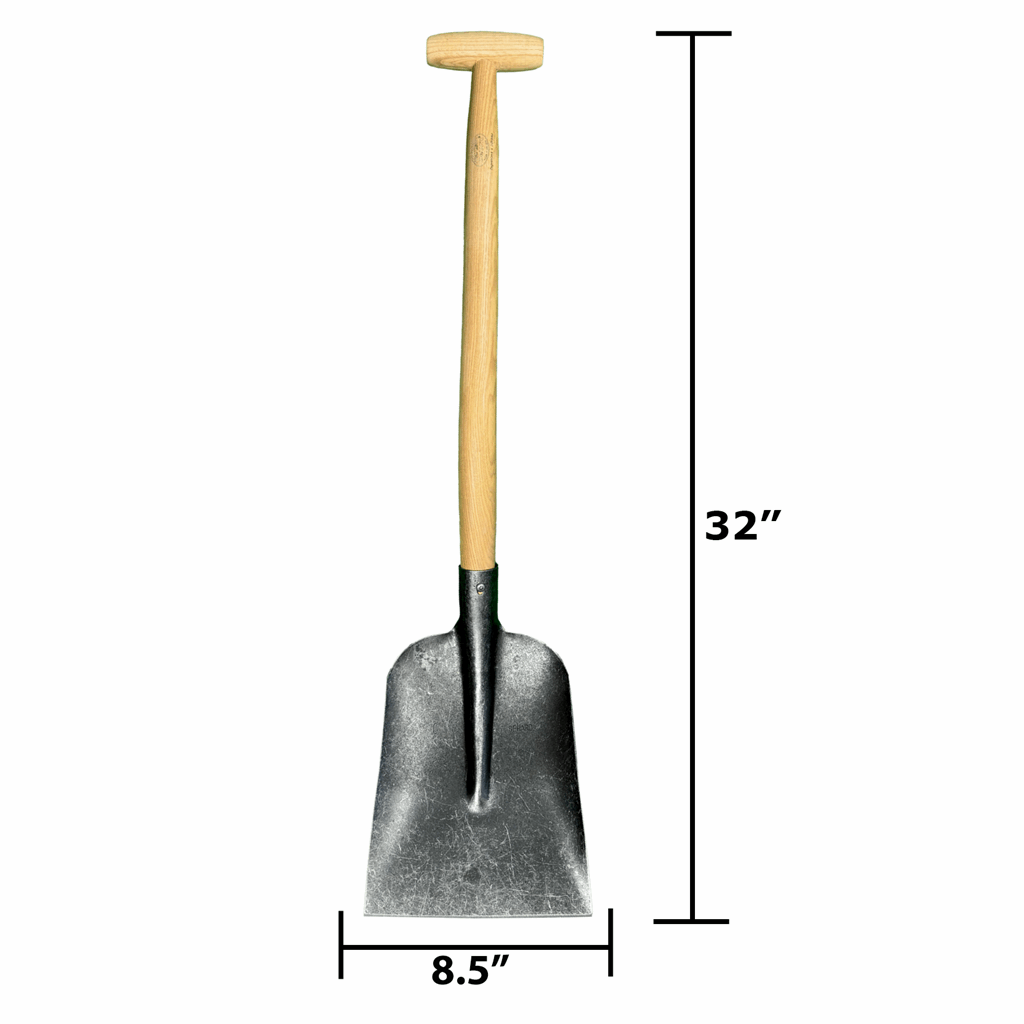 DeWit Shovel - Straight T-Handle - Image 2