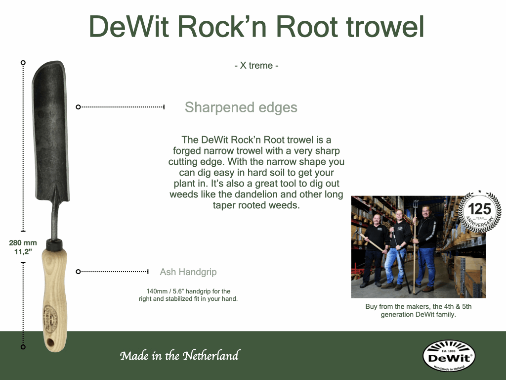 DeWit Trowel - Rock N Root - Image 7