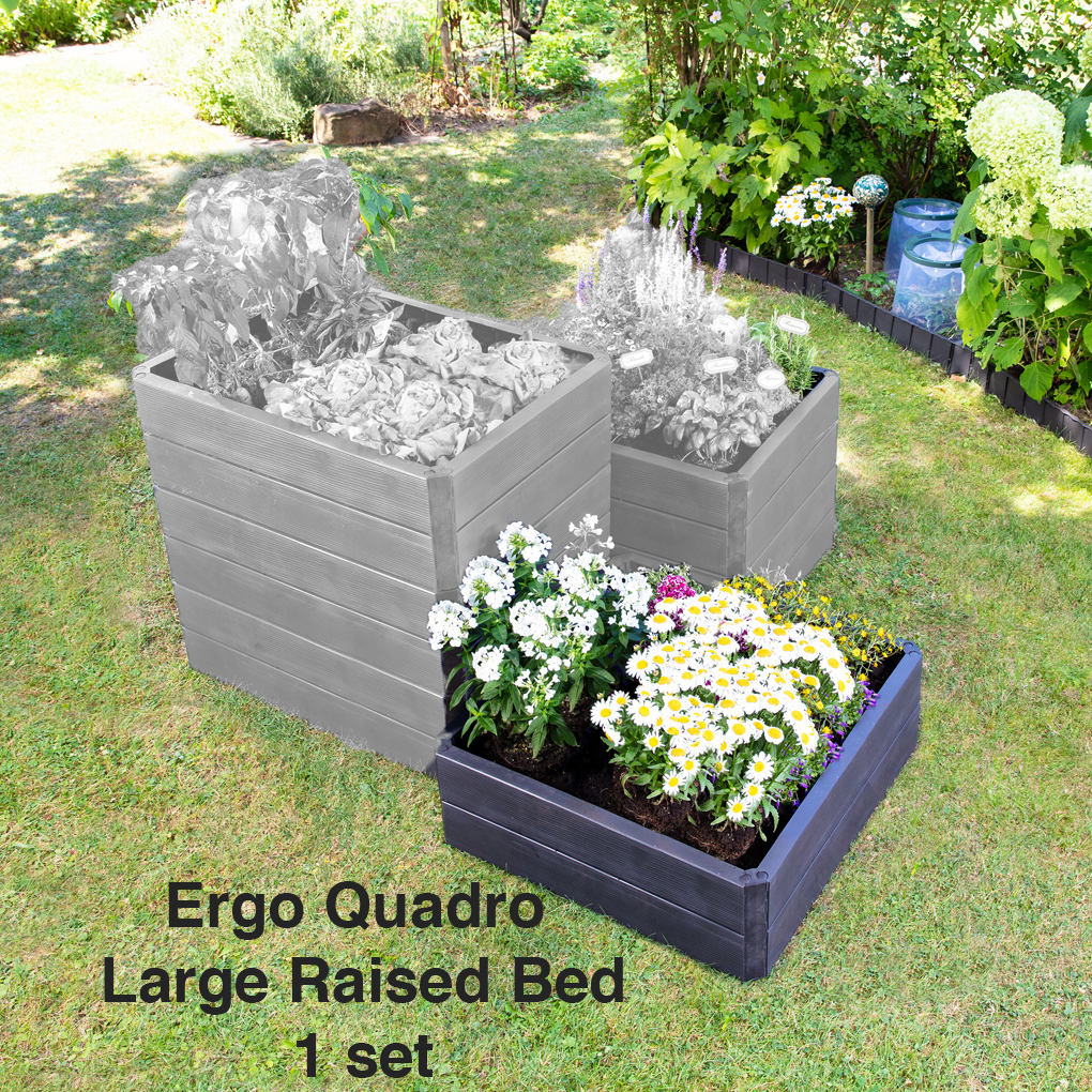 Ergo Quadro Large Raised Bed - Image 2