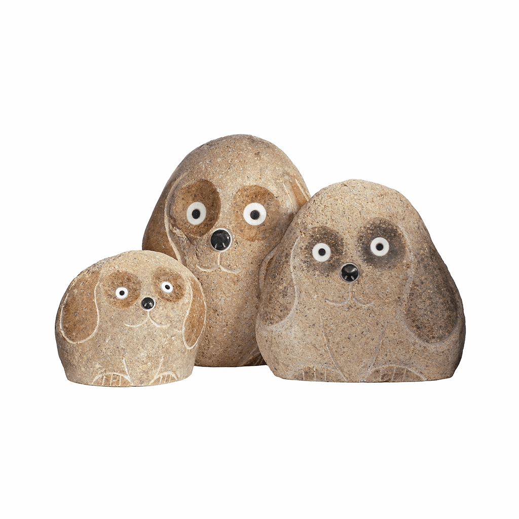 Family of Boulder Dogs 3 Pcs 4"6"8" - Image 2