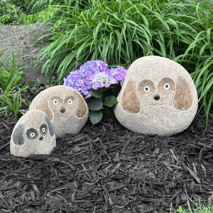Family of Boulder Dogs 3 Pcs 6"8"12"