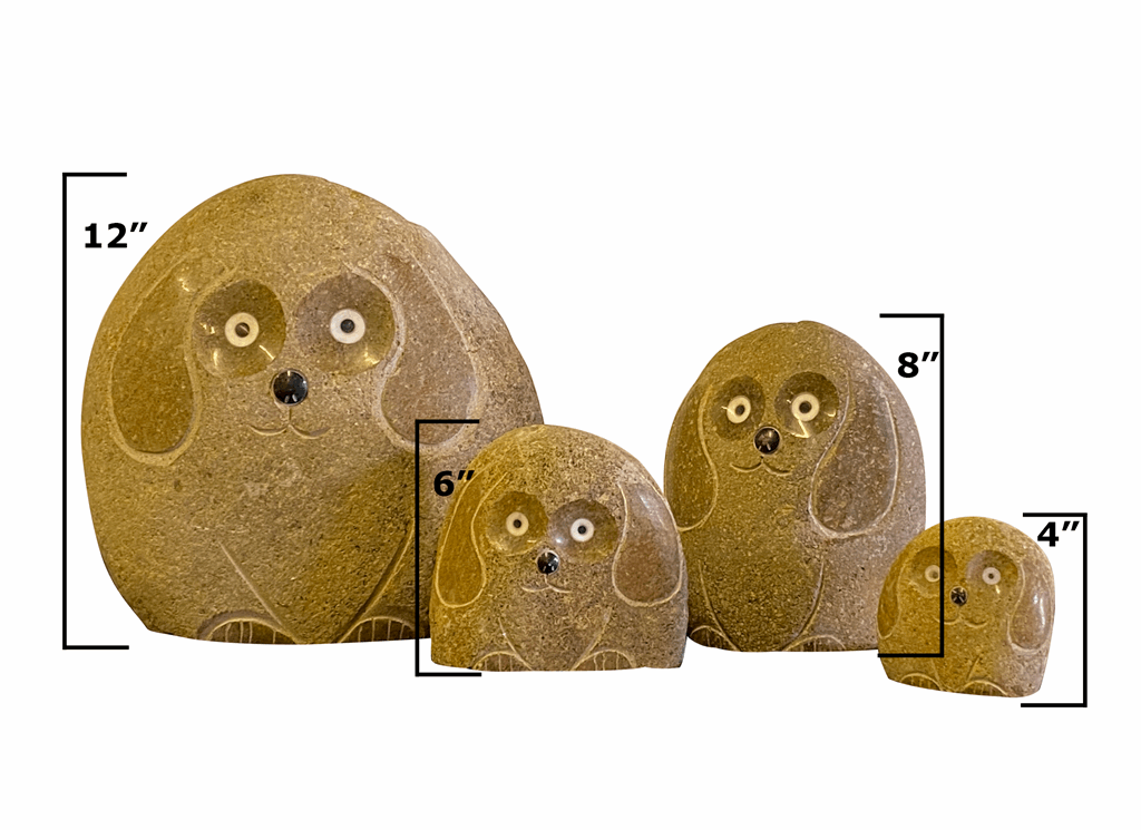 Family of Boulder Dogs 4 Pcs 4"6"8"12" - Image 3