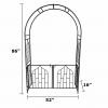 Garden Gateway Arch and Gate Set - Image 3