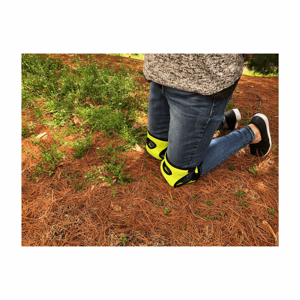 Green Memory Foam Knee Pads - Image 4