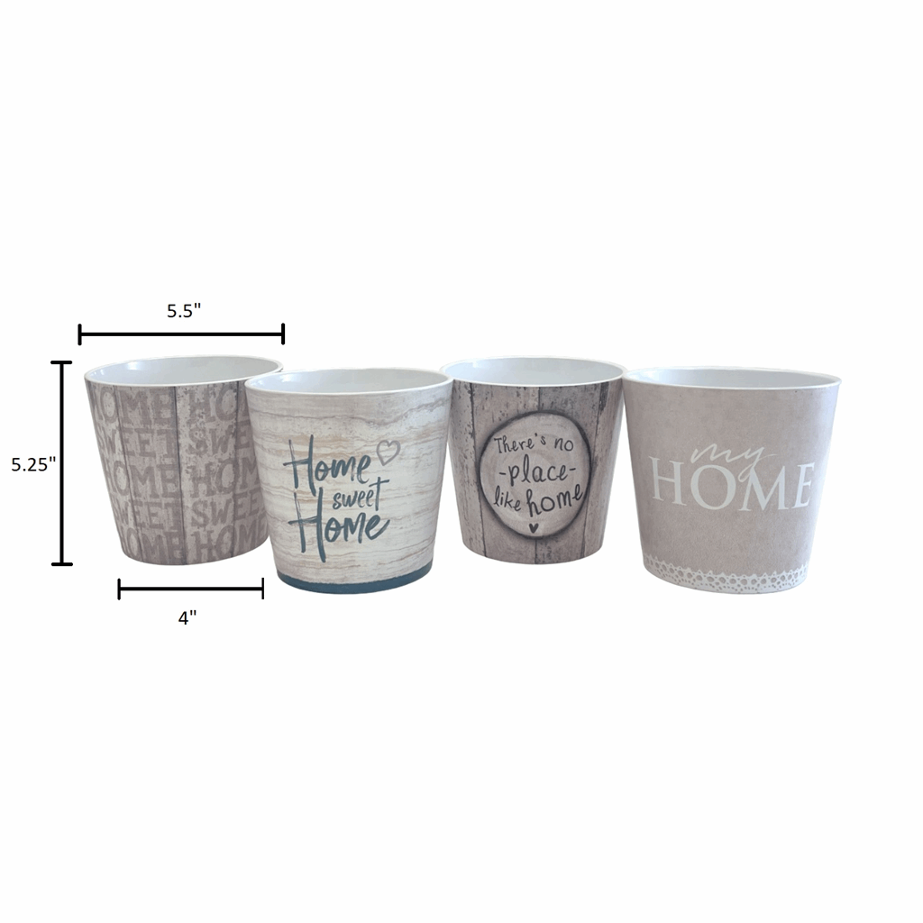Home 4-Piece Indoor Ceramic Pottery Set - Image 8