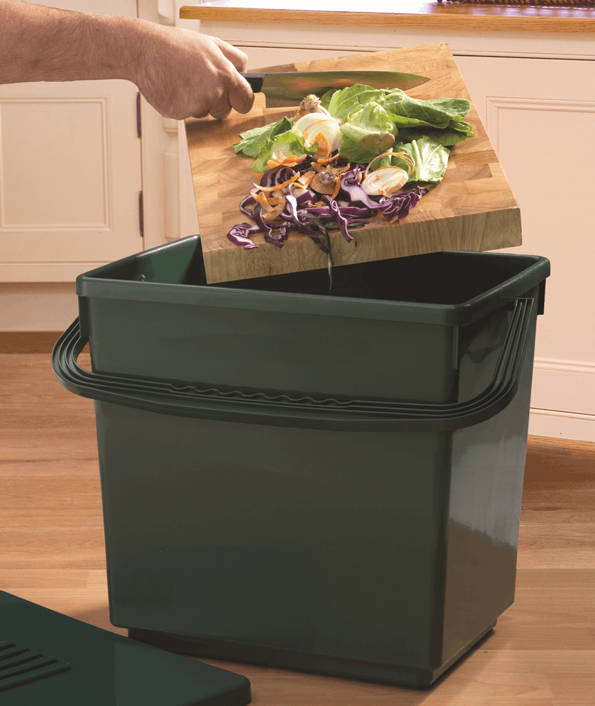 Jumbo Compost Caddy w/Repl Filters and Biodegradable Bags - Image 3