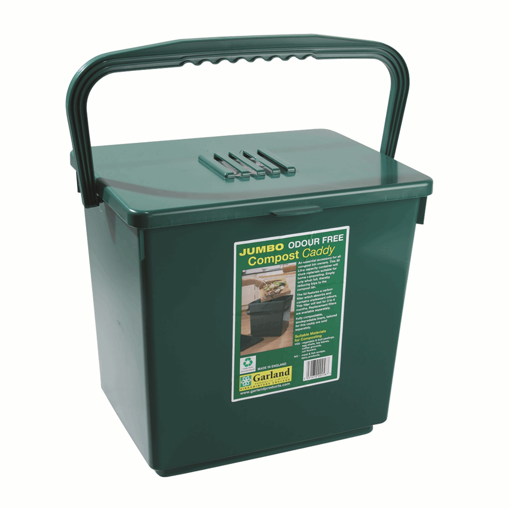 Jumbo Compost Caddy w/Repl Filters and Biodegradable Bags - Image 4