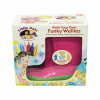 Little Pals Paint Your Own Wellies Rain Boots Pink with Green Trim Kids US Size 9.5 - Image 2