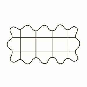 Plant Support Grid 26" x 13" Scalloped Rectangle